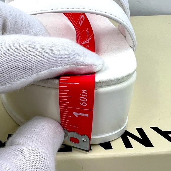 ANNE KLEIN, AKVAI WHITE SLIP ONS PLATFORM ELASTIC TOP WITH SUPER CUSHION SOLE9M - Picture 14 of 16